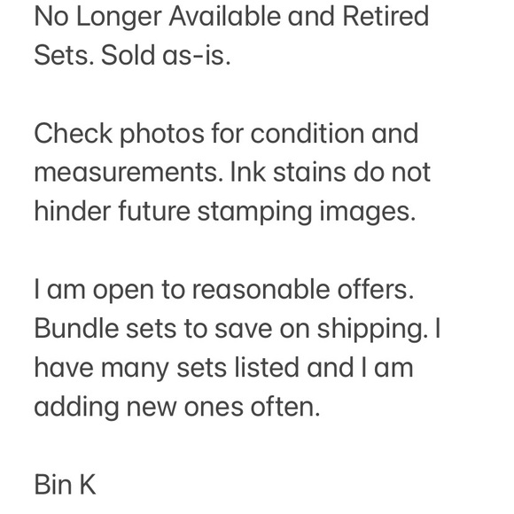 Stampin’ Up! IVY BOOKPLATE - Picture 3 of 3